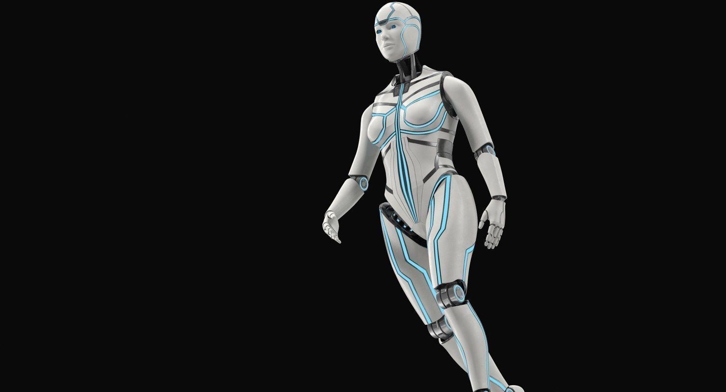 Cyborg Eva 3D model_2
