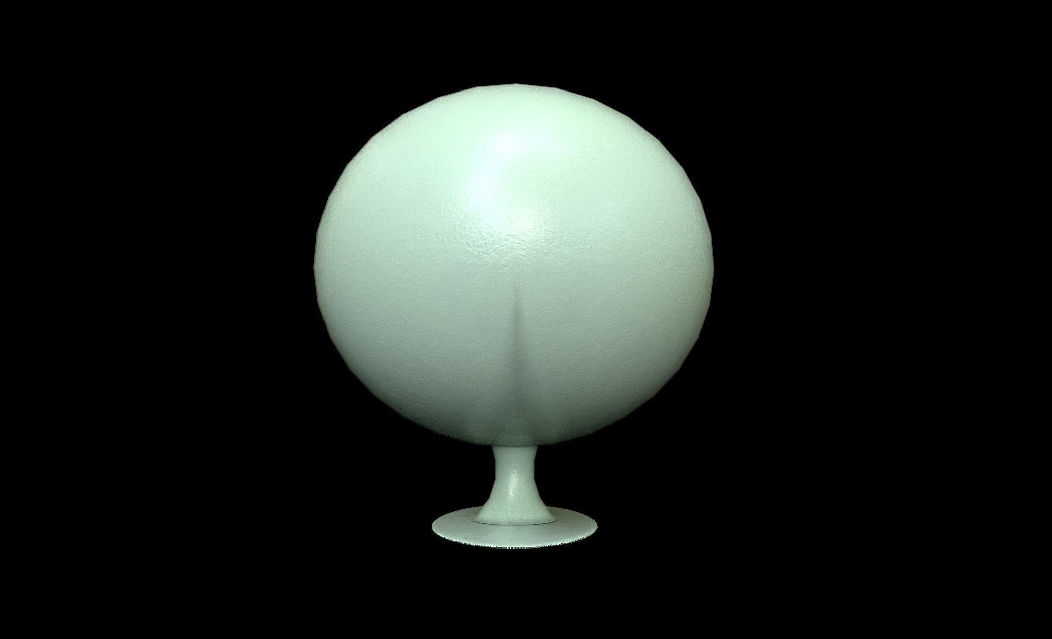 Ball Chair - PBR - Textured Low-poly 3D model_5