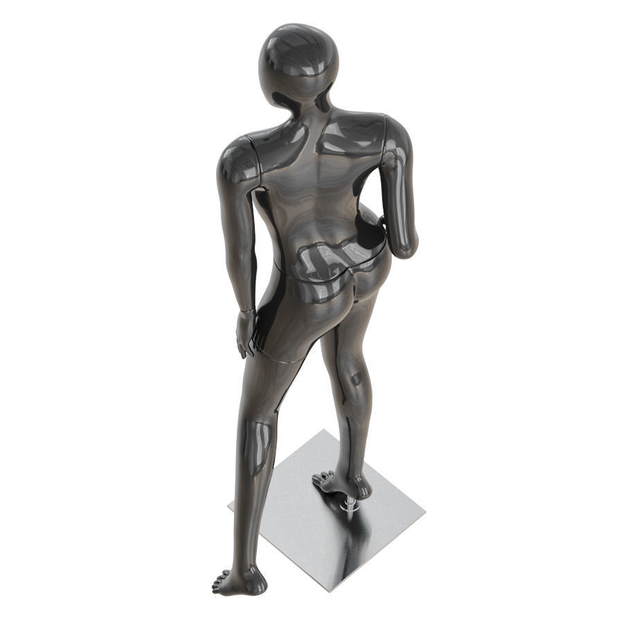 Abstract female mannequin 16 3D model_3