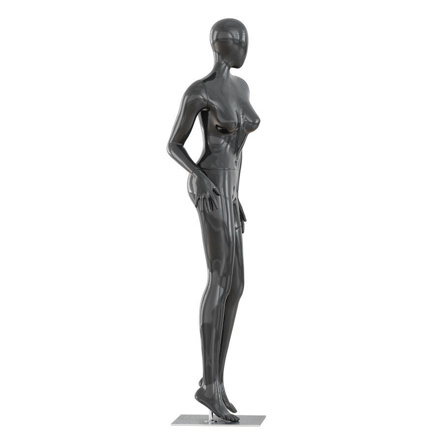 Abstract female mannequin 16 3D model_1