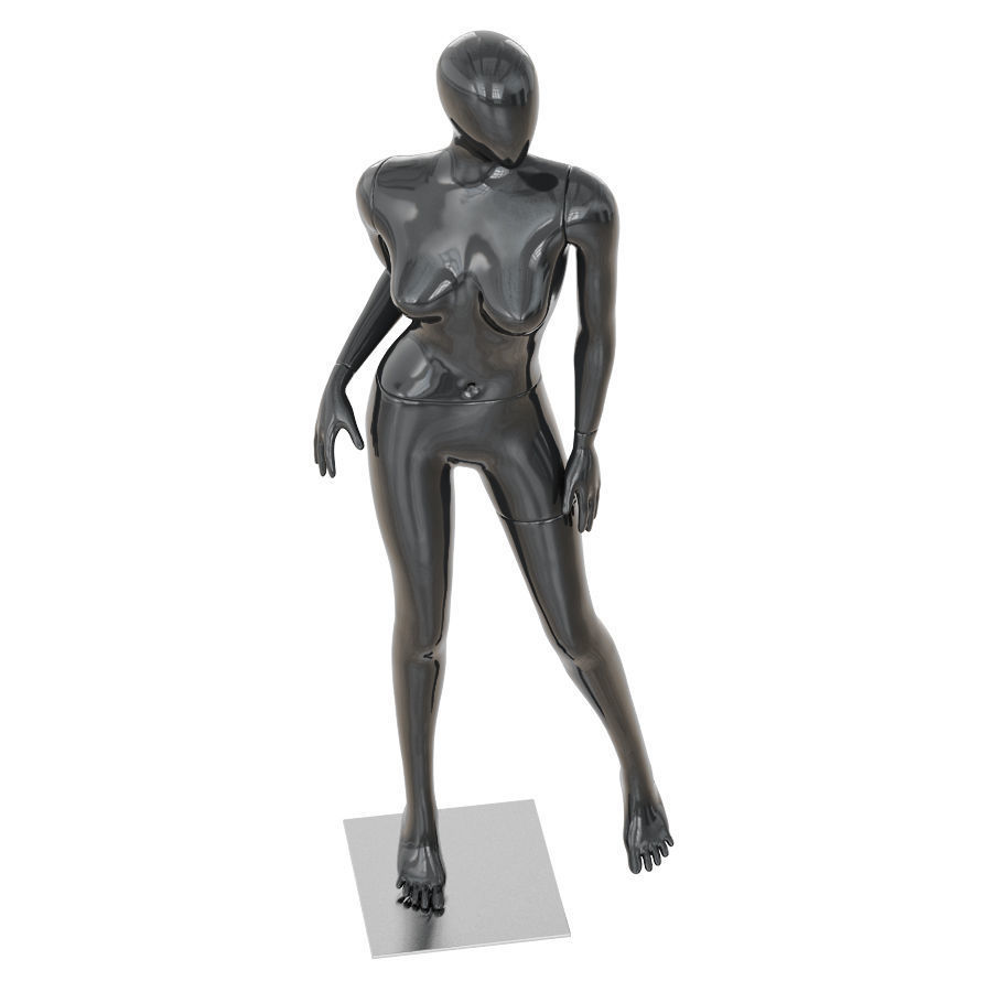 Abstract female mannequin 16 3D model_2
