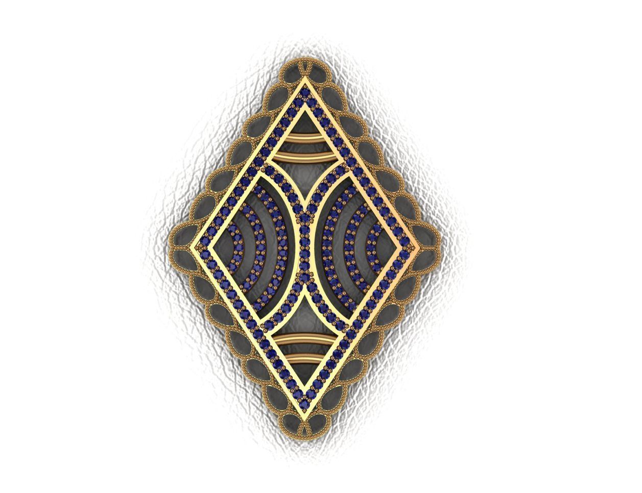 Light Weight Pendent collection 3D print model_19