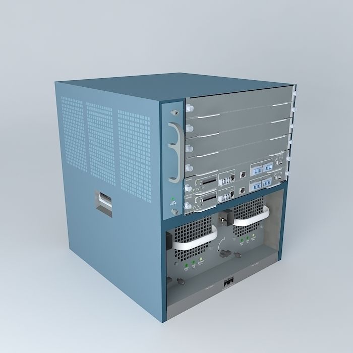Catalyst 6506e 3D model CGTrader
