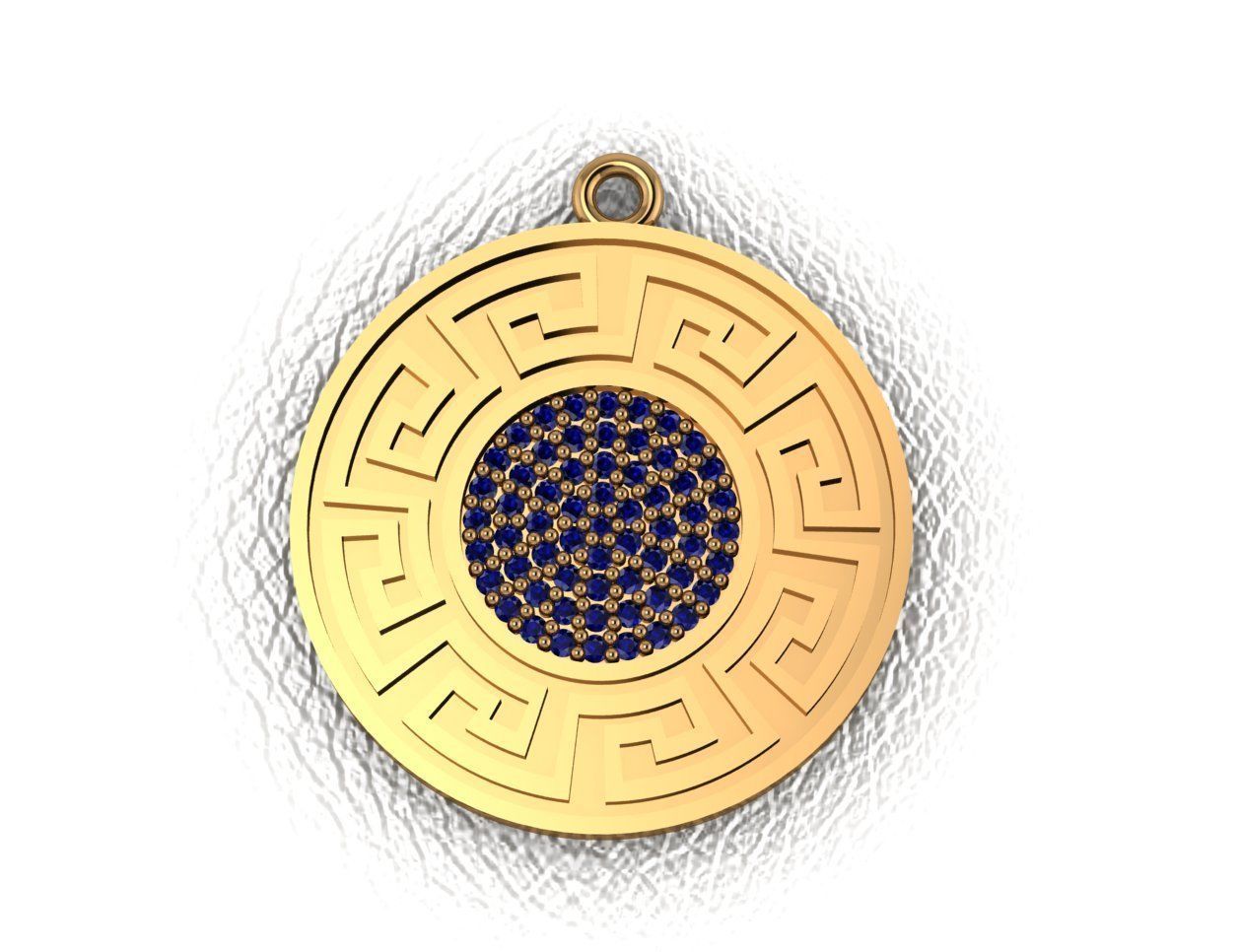 Light Weight Pendent collection 3D print model_7