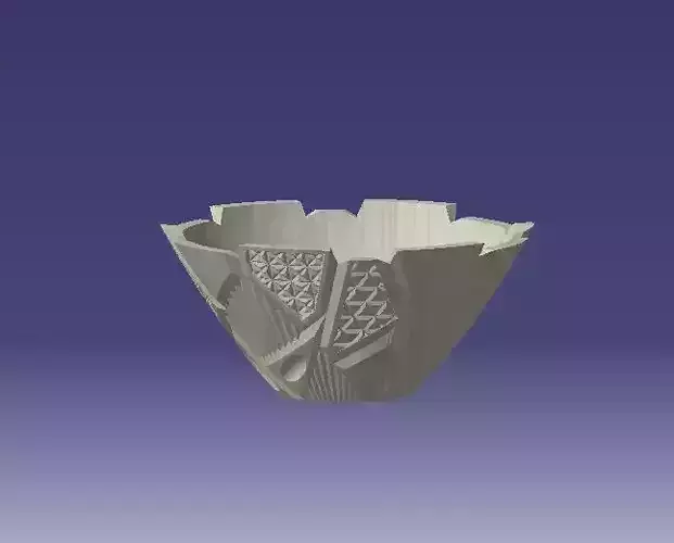 eiger large bowl  3D print model