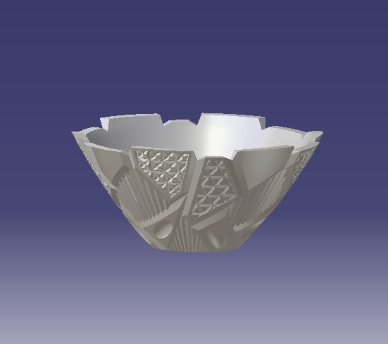 eiger large bowl  3D print model_4