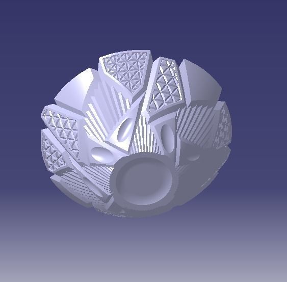 eiger large bowl  3D print model_1