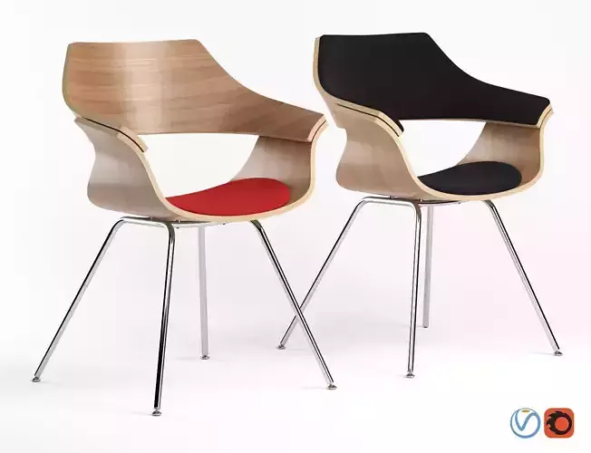 Itoki DP Guest Chair 3D model