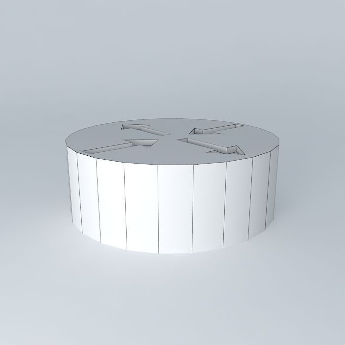 Cisco Edge and Broadband Router Icon 3D model_4