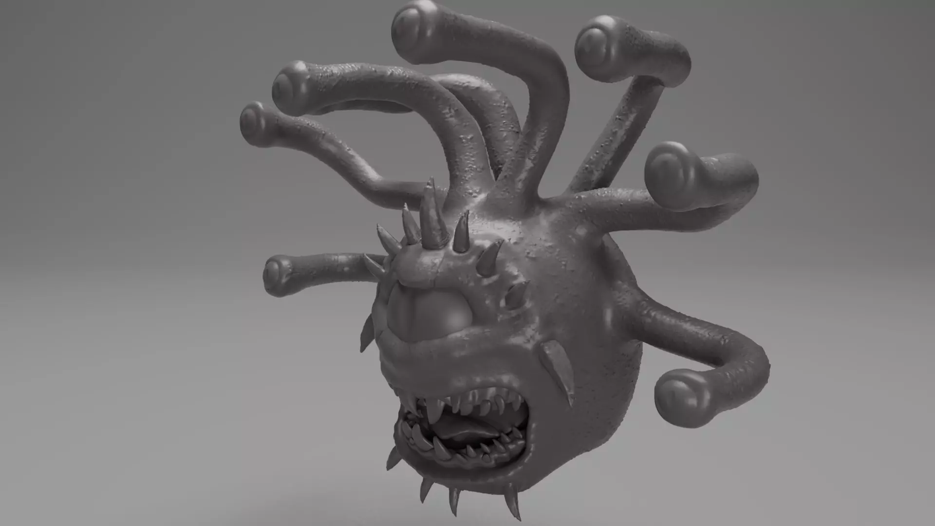 Beholder - 3D Print Concept Free 3D print model