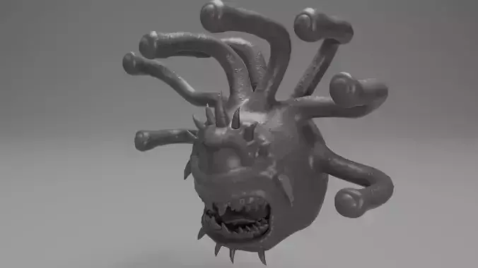 Beholder - 3D Print Concept Free 3D print model