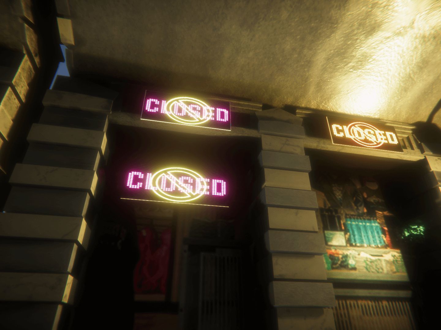 Neon Signs for Unreal Low-poly 3D model_12