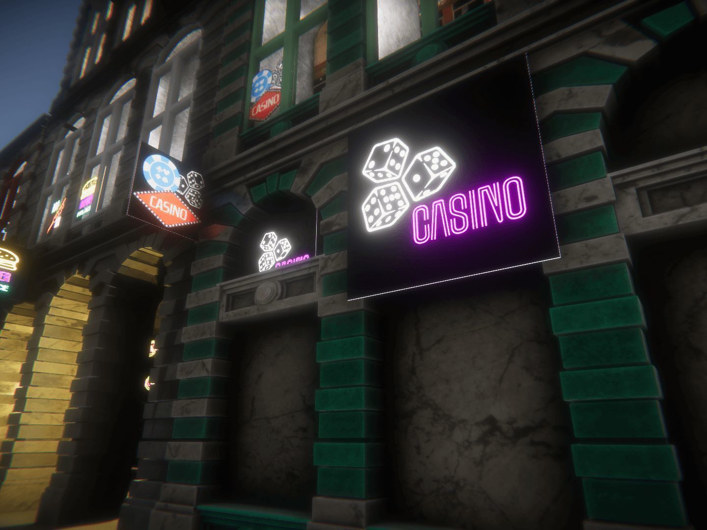 Neon Signs for Unreal Low-poly 3D model_8