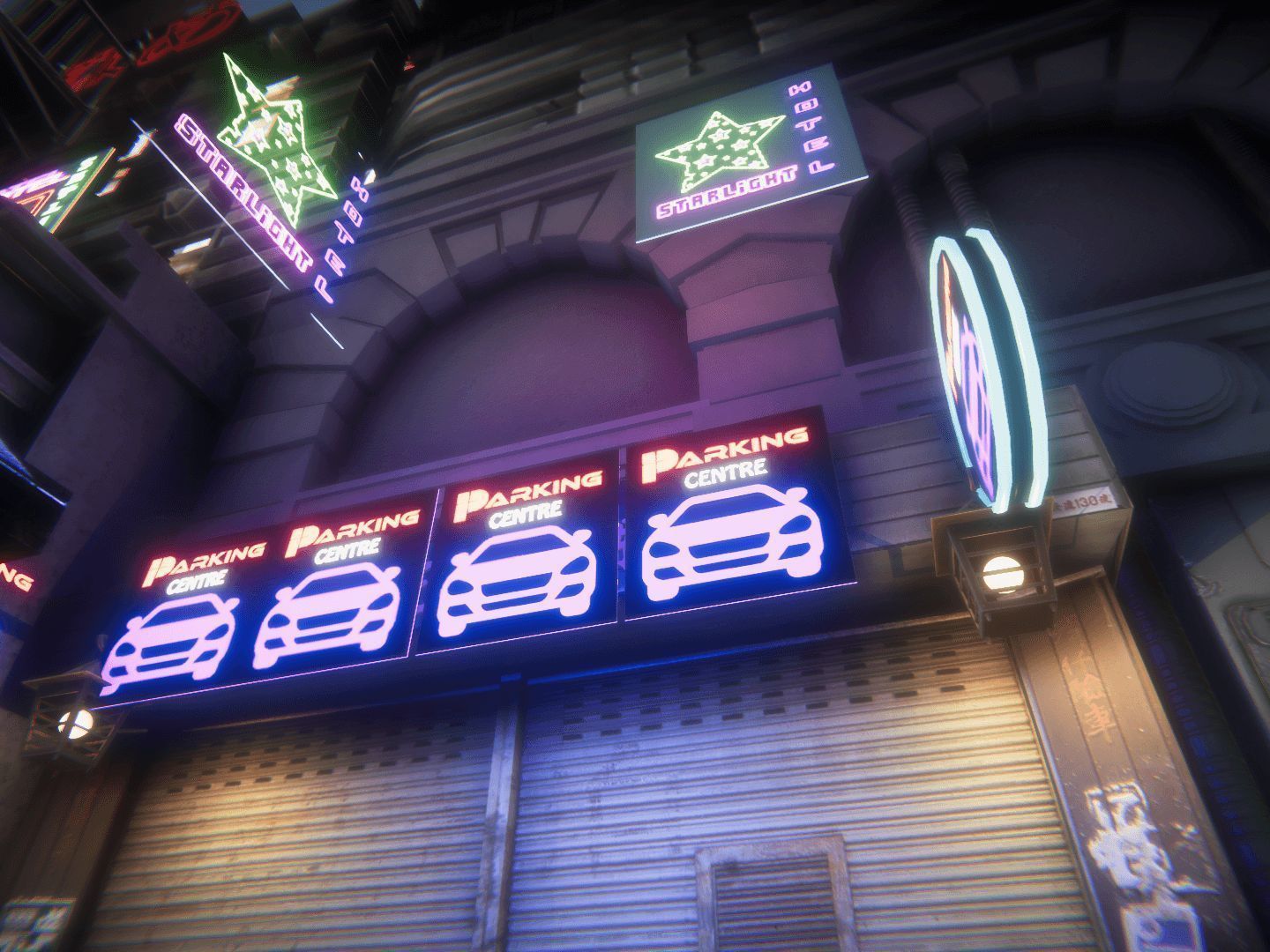 Neon Signs for Unreal Low-poly 3D model_16