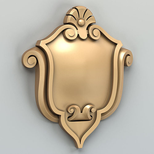 Cartouche 007 3D model