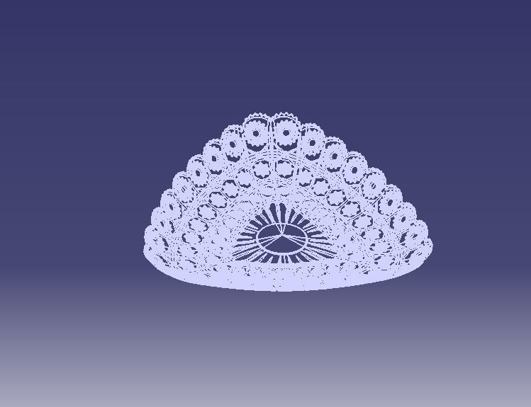 pk triangular sweet dish 3D print model_10