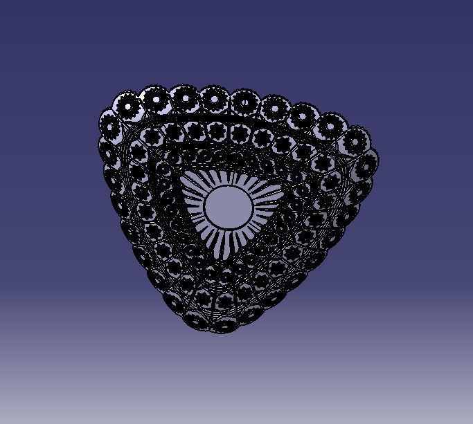 pk triangular sweet dish 3D print model_9