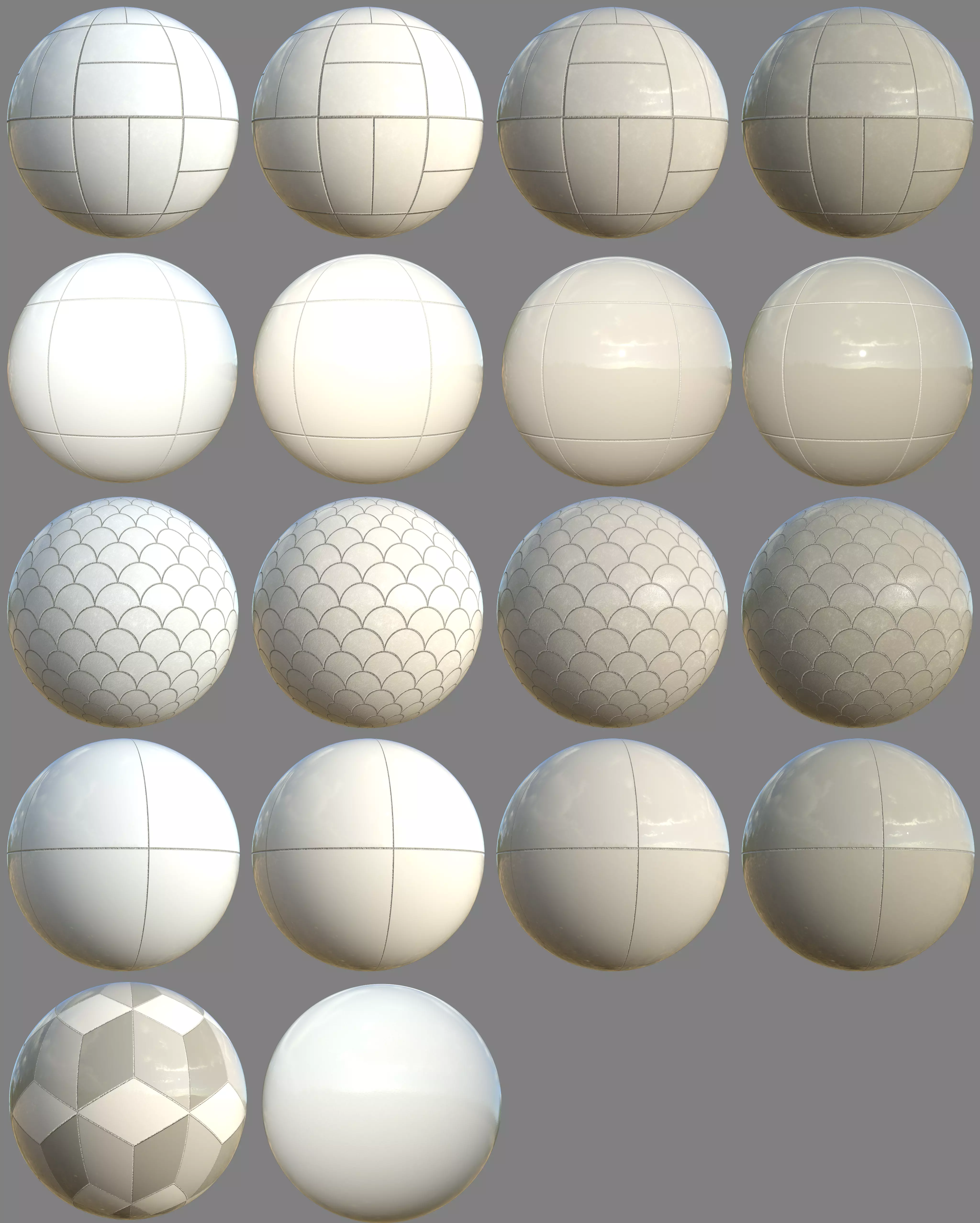 PBR Bathroom Tiles Material Collection Texture_0
