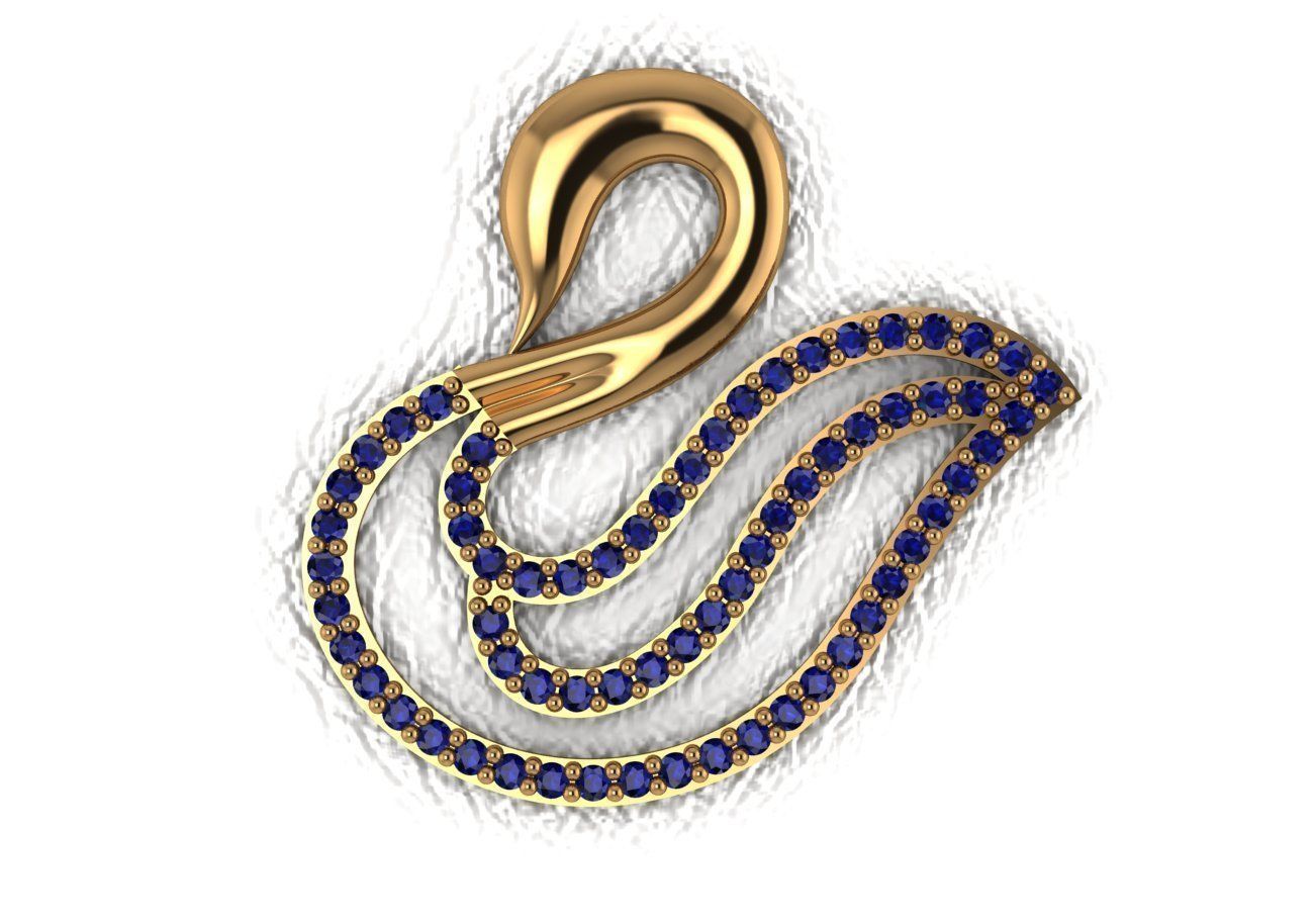 Light Weight Pendent collection 3D print model_10