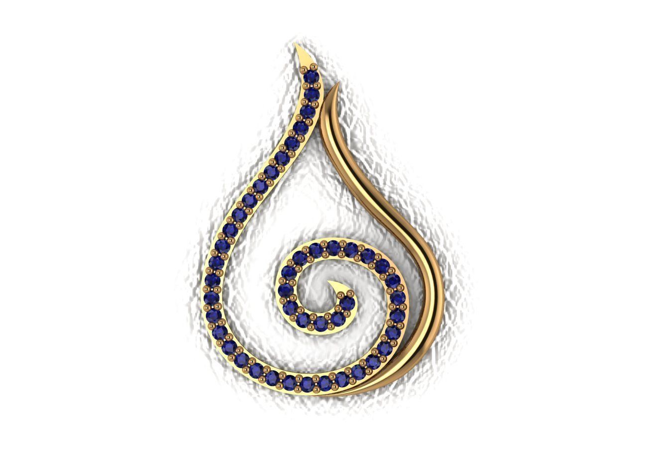 Light Weight Pendent collection 3D print model_27