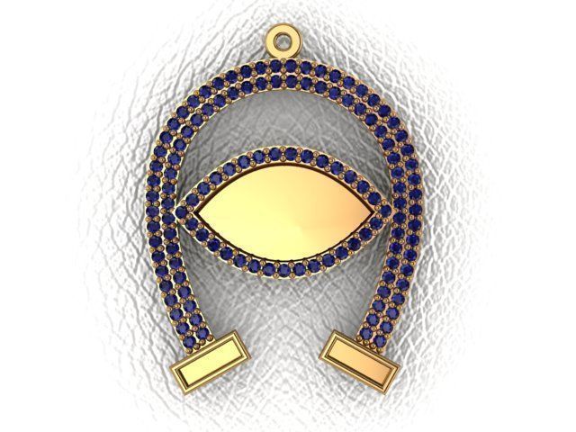 Light Weight Pendent collection 3D print model_3