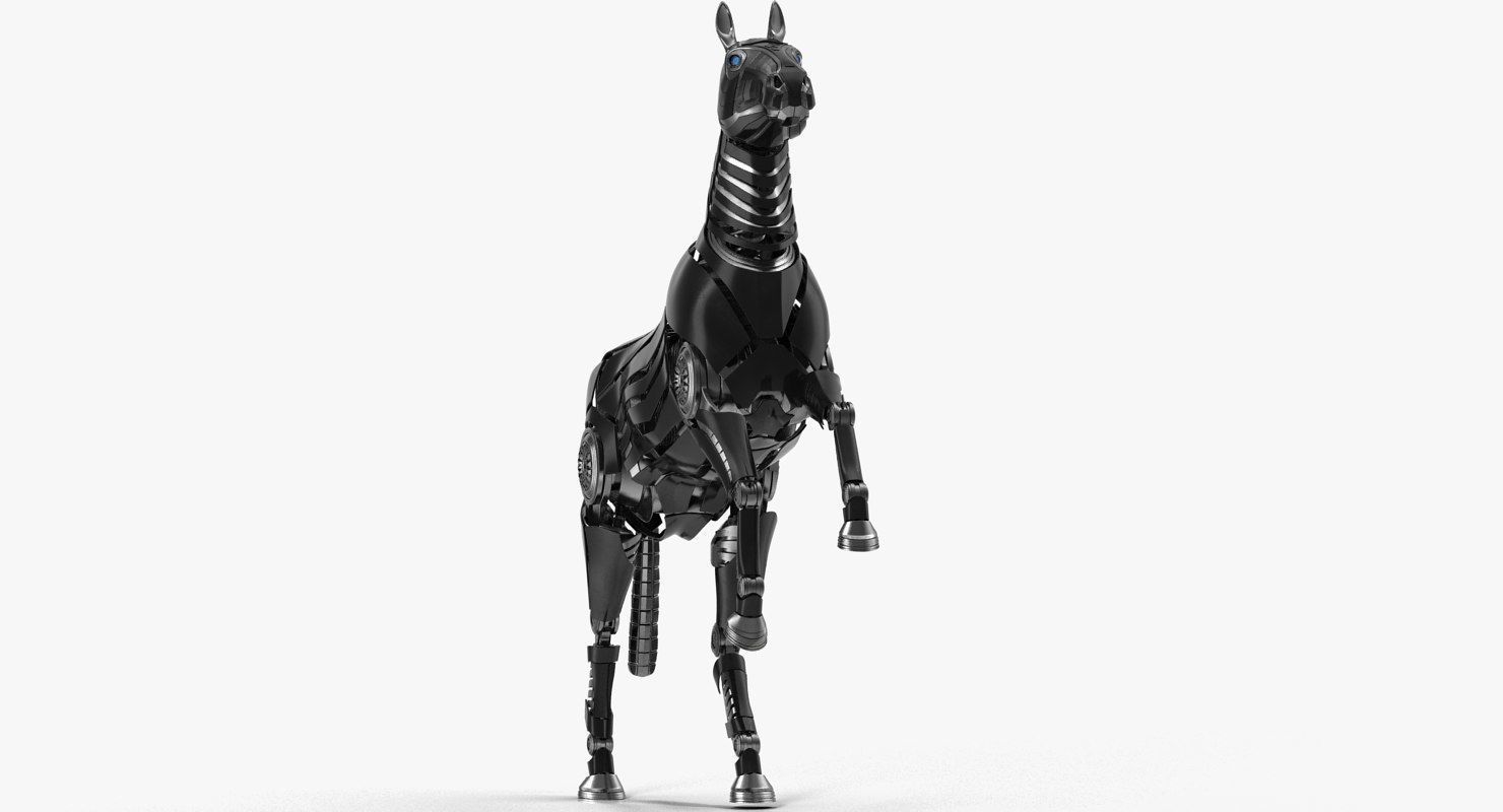 Robot Horse 3D model_1