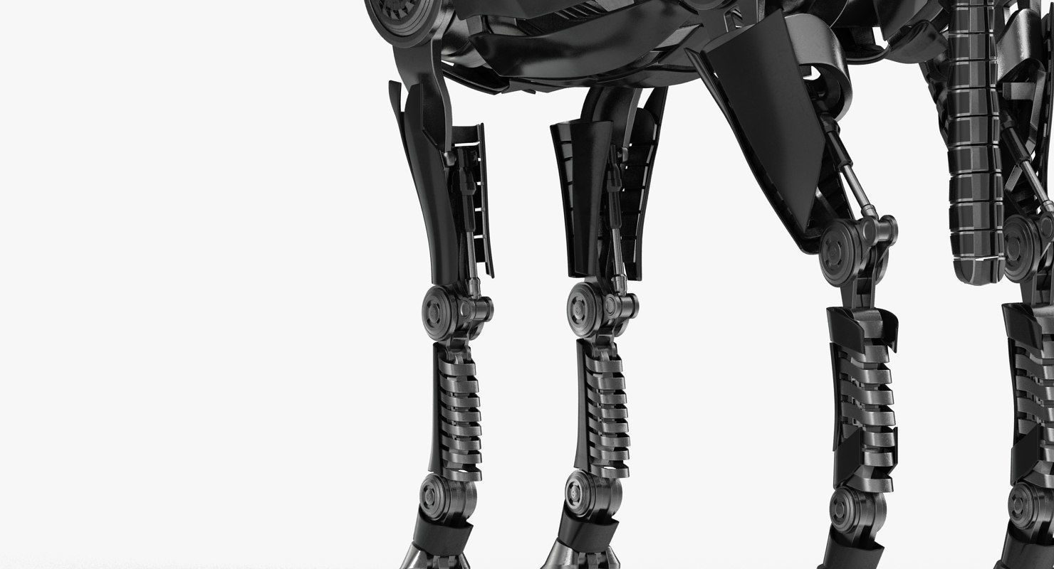 Robot Horse 3D model_10