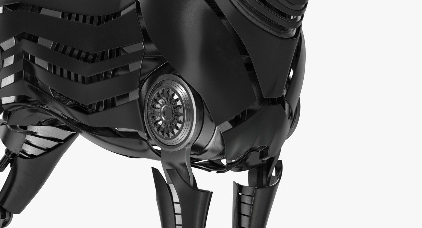 Robot Horse 3D model_6