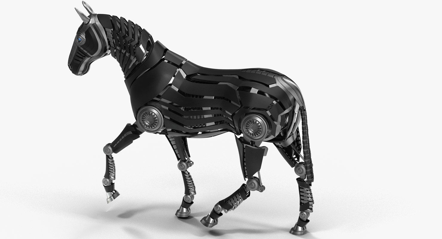 Robot Horse 3D model_5