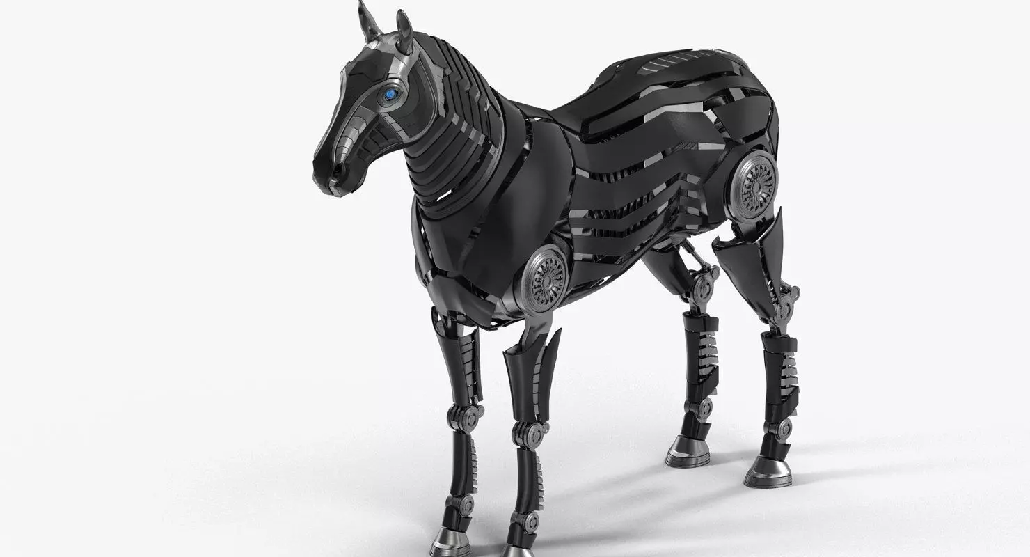 Robot Horse 3D model_0
