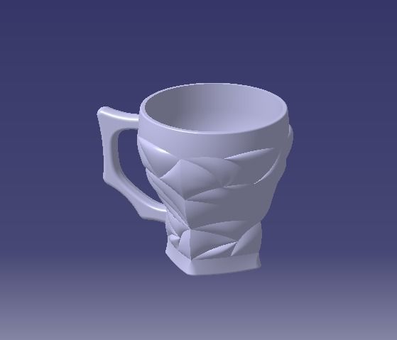 bamboo cup for printing 3D print model_4