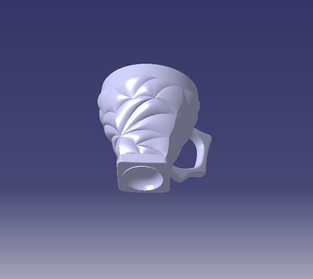bamboo cup for printing 3D print model_8
