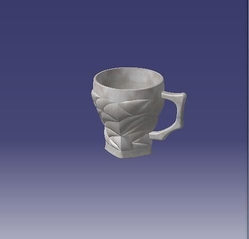 bamboo cup for printing 3D print model