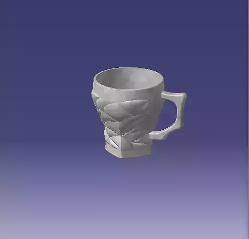 bamboo cup for printing 3D print model bamboo cup for printing 3D print model