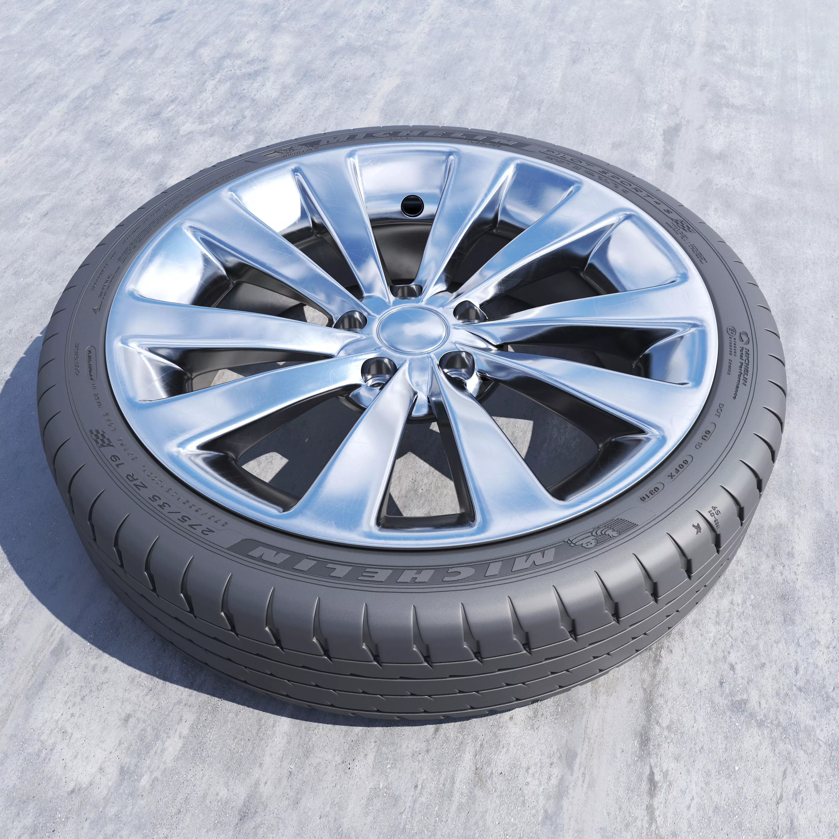 Scirocco Wheel 3D model
