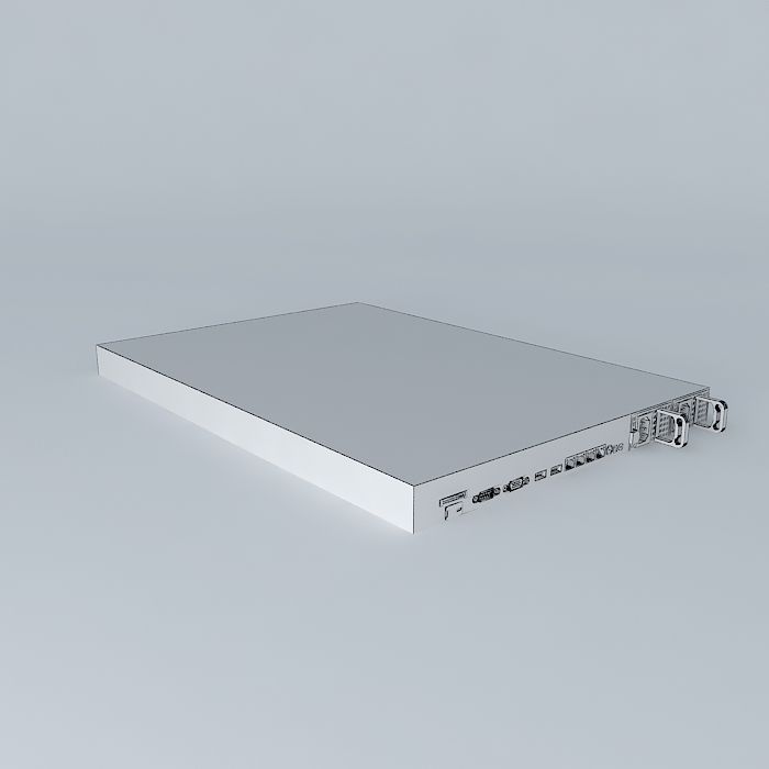 PowerEdge R620 Dell 3D model_4