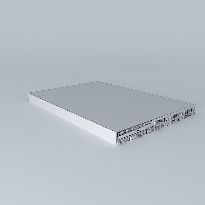 PowerEdge R620 Dell 3D model_3