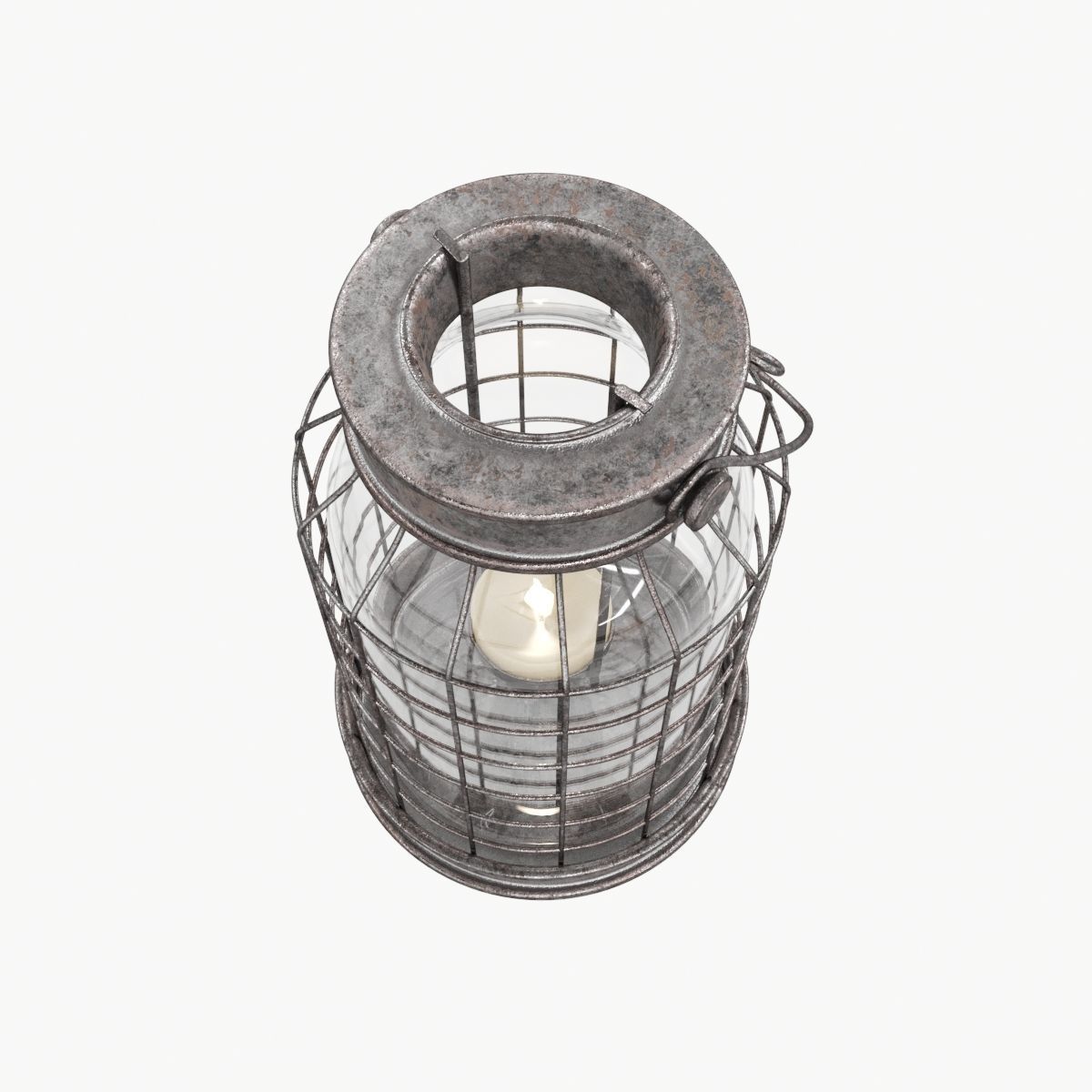 Old Lamp 2 3D model_1
