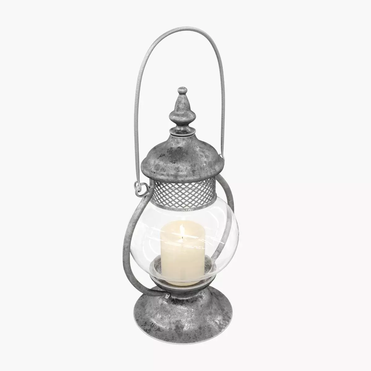 Old Lamp 3 3D model_0