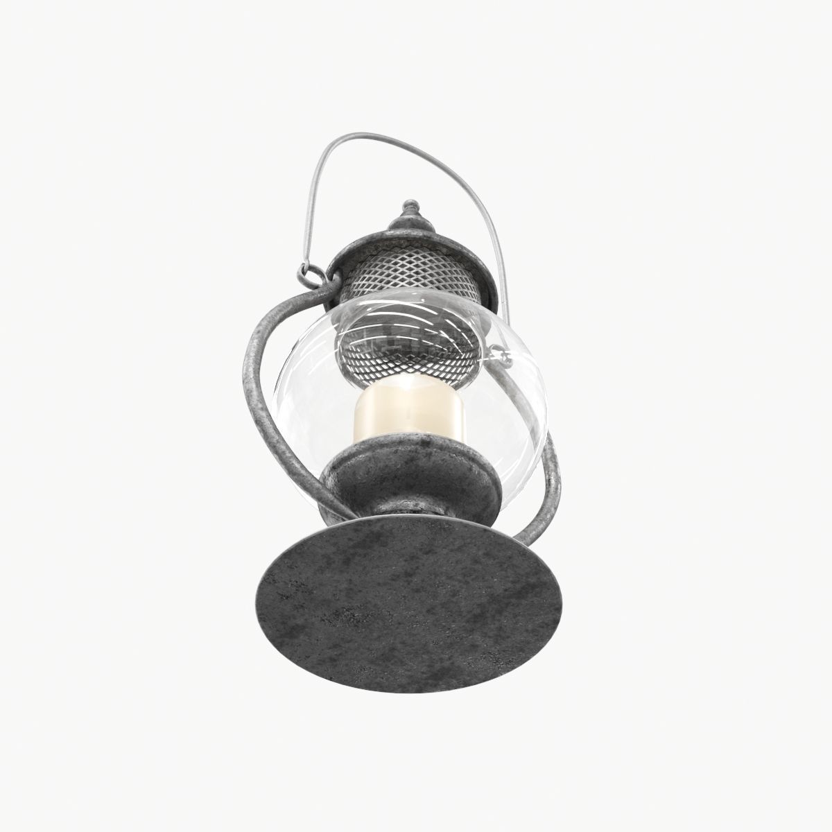 Old Lamp 3 3D model_4