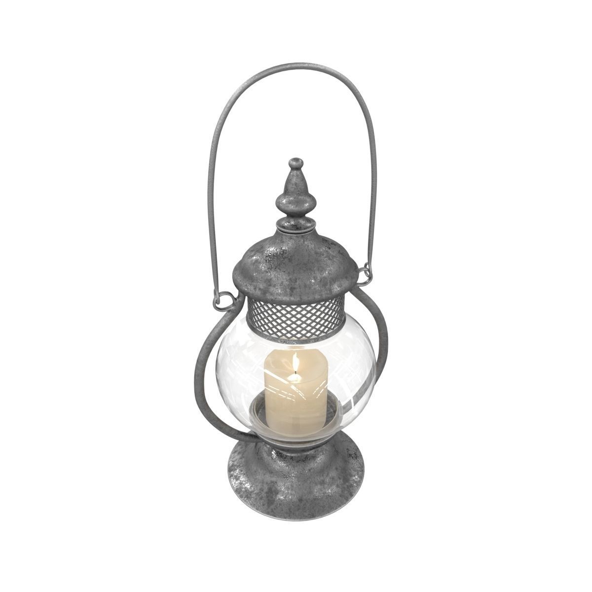 Old Lamp 3 3D model_5