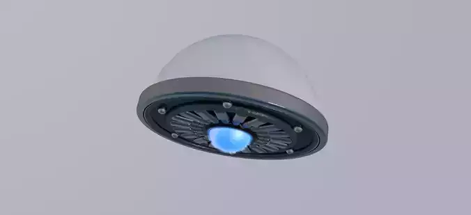 Futuristic Scifi Spaceship