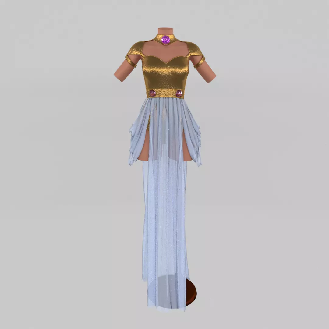 Archer Armor 3D model_0