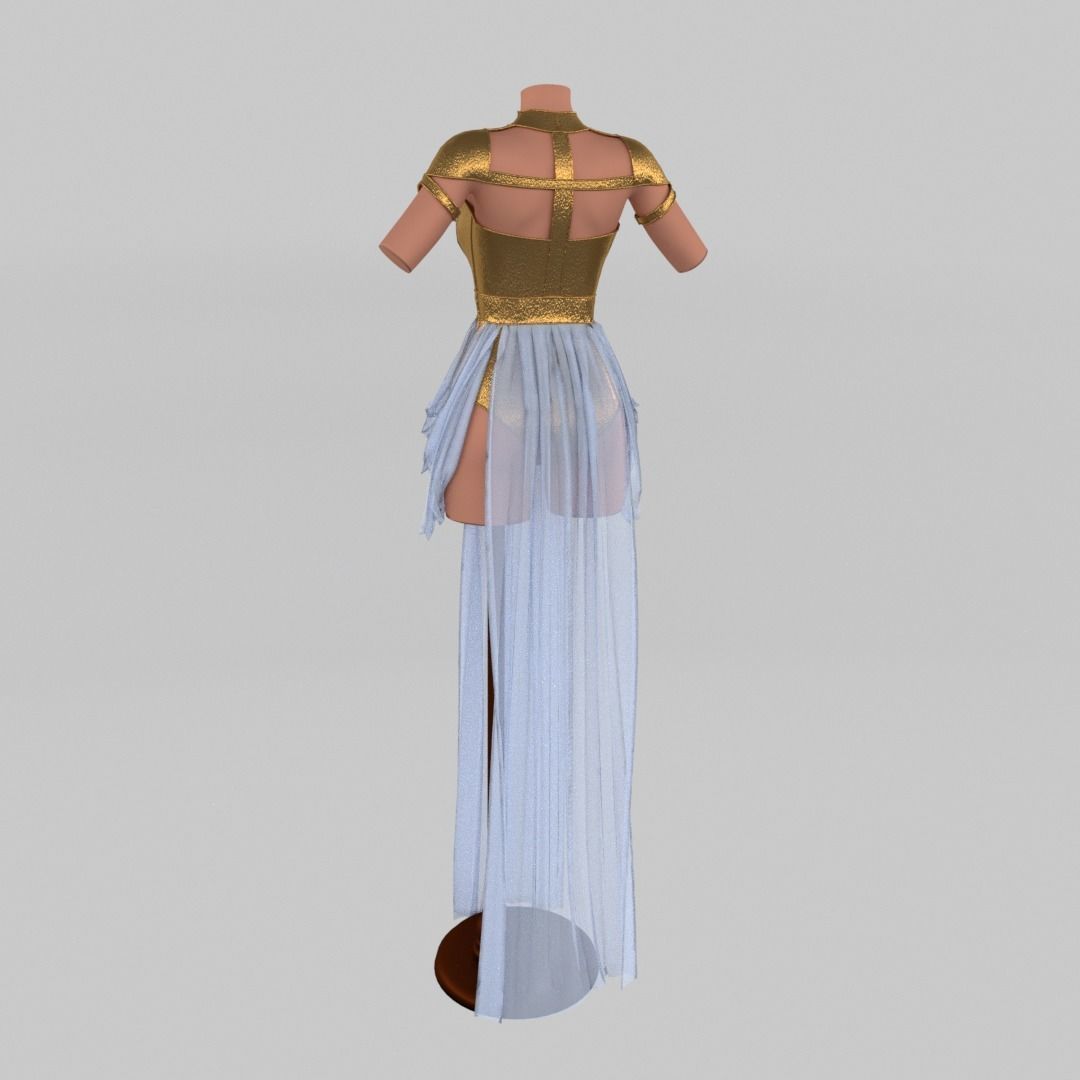 Archer Armor 3D model_4