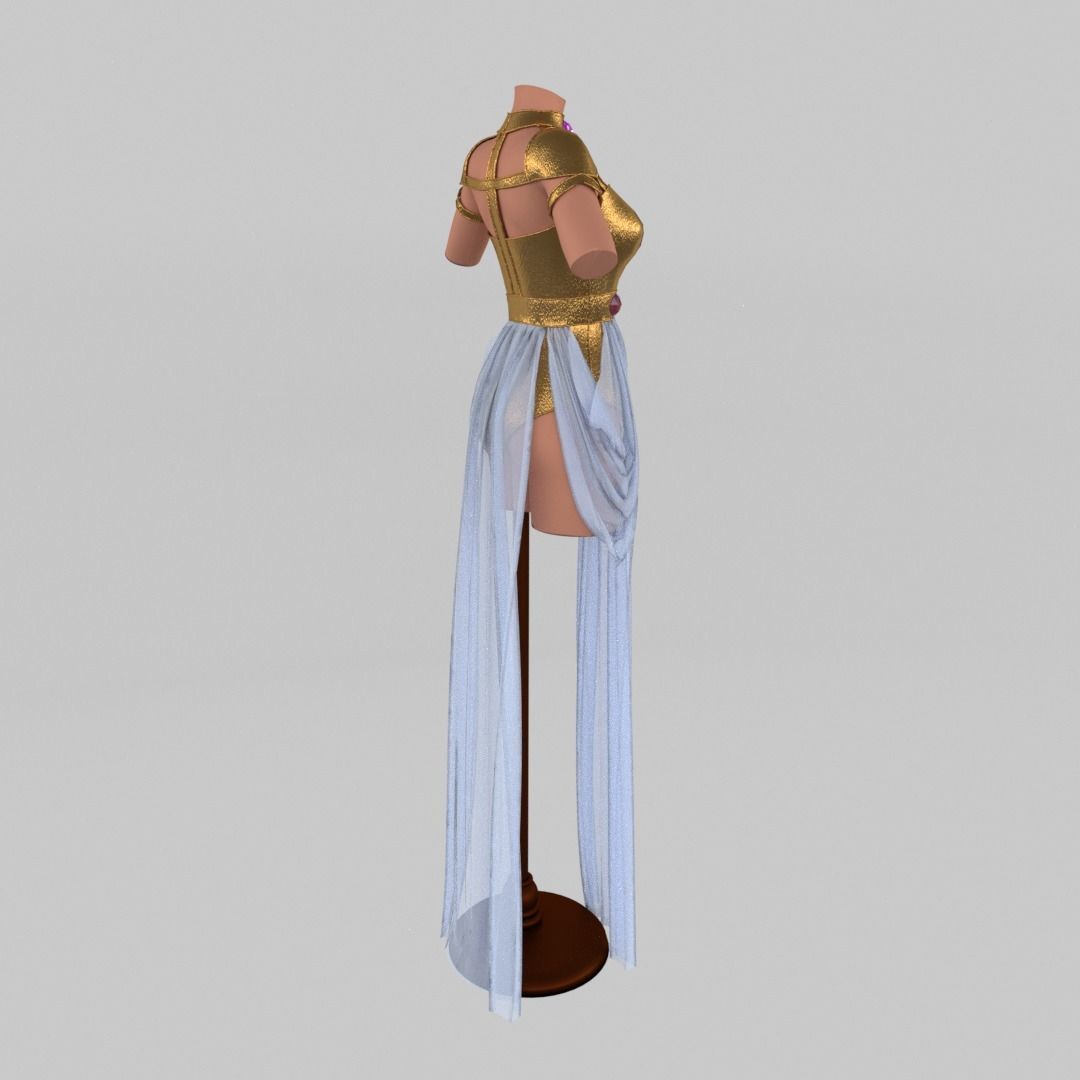 Archer Armor 3D model_3