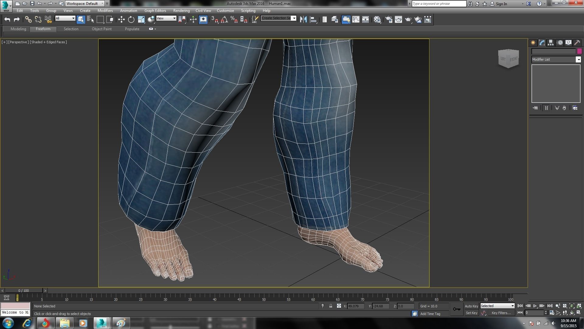 Human Male Tough Fighter rigged and ready for animations Low-poly 3D model_7