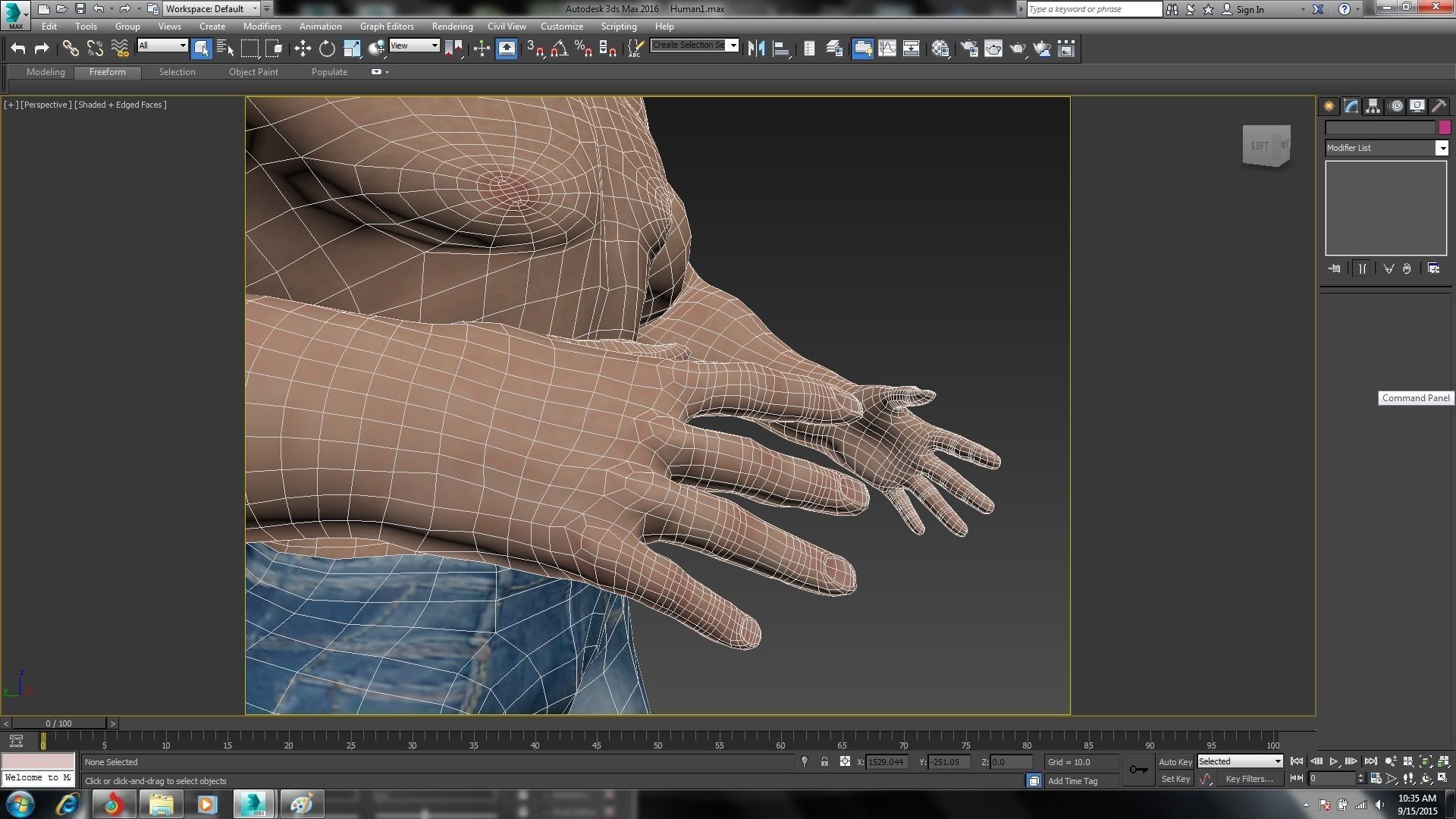 Human Male Tough Fighter rigged and ready for animations Low-poly 3D model_8