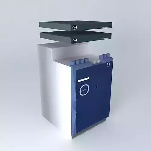 ECI XDM 500 DWDM 3D model