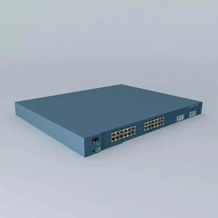 Cisco Catalyst 3550G 24 port switch 3D model_0