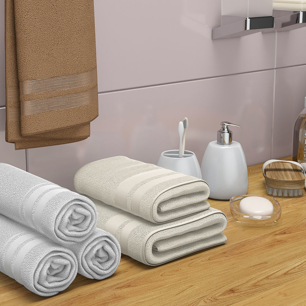Decorative bathroom set 36 3D model_5